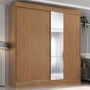 Ver imagem 2 de Guarda-roupa Casal Flex com Espelho 2 Portas 3 Gavetas Pantanal