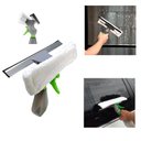 Ver imagem 1 de RODO LIMPA VIDROS BORRIFADOR JANELAS LIMPA E SECA 3 EM 1 MULTIUSO MAGICO MOP