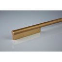 Ver imagem 3 de Puxador de Gaveta-Sobrepor-Zen-Sorento Granado - Dourado Fosco - 96 mm