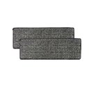 Ver imagem 1 de Kit 2 Refil de Microfibra para Mop Flat Cabo Inox com Balde Lava e Saca Esfregão Multiuso Limpa Este