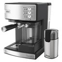 Ver imagem 1 de Kit Cafeteira Nova Primalatte Inox e Moedor de Café Elétrico Inox Oster 110v