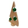 Arvore De Natal Pequena Mini Arvore de Mesa Com Bolinhas: Verde - 3