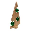 Ver imagem 2 de Arvore de Natal Pequena Mini Arvore de Mesa com Bolinhas: Verde