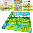 Ver imagem 1 de Tapete Tatame Térmico Gigante Infantil Bebe Atividades Educativo Lavável 150x180cm
