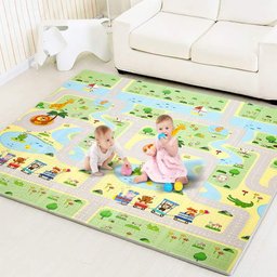 Tapete Tatame Térmico Gigante Infantil Bebe Atividades Educativo Lavável 150x180cm - 8