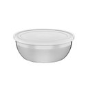Ver imagem 6 de Pote Tramontina Freezinox Redondo em Aço Inox com Tampa Plastica 22 cm 2,9 L