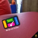 Ver imagem 3 de Puff Banqueta Quadrado Cubo em Corino Corano®:vermelho Romã