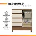 Ver mais imagens de Cômoda Sapateira 4 Gavetas 1 Porta Maia