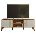 Ver imagem 4 de Rack 160 cm 2 Portas para TV Ate 65 Polegadas Molly Ptl:Nature Off White