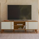 Ver imagem 7 de Rack 160 cm 2 Portas para TV Ate 65 Polegadas Molly Ptl:Nature Off White