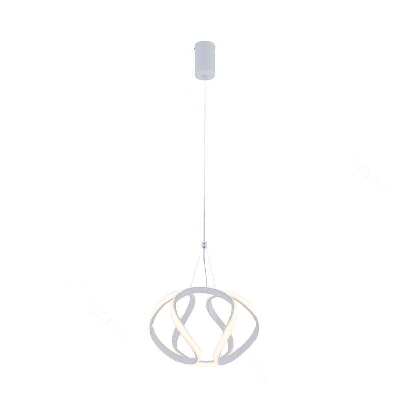 Pendente Calamaro Branco 20cm LED 39W 2730LM 3000K Bivolt para Salas e Quartos - DCD03222 - 1