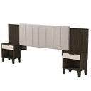 Ver imagem 2 de Cabeceira para Cama Box Casal/queen Elena