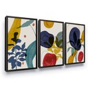 Ver imagem 2 de Quadros Decorativos Plantas Formas Coloridas Cozinha Sala