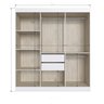 Guarda Roupa Casal Mdf New York 21706 6 Portas 2 Gavetas - 4