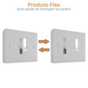 Ver imagem 7 de Guarda-roupa Casal 100% MDF com Espelho 8 Portas 4 Gavetas Jatobá Yescasa 