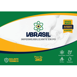 Impermeabilizante em Pó 3kg Vbrasil com Isolante Térmico - 2