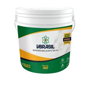 Impermeabilizante em Pó 3kg Vbrasil com Isolante Térmico