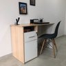 Escrivaninha Compacta Para Home Office Com 1 Porta 1 Gaveta Com Chave E 1 Nicho Hall - 7