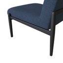 Ver imagem 7 de Poltrona Decorativa Madeira Maciça Jequitibá Assento com Persintas Narvi 