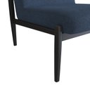 Ver mais imagens de Poltrona Decorativa Madeira Maciça Jequitibá Assento com Persintas Narvi 