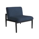 Ver imagem 2 de Poltrona Decorativa Madeira Maciça Jequitibá Assento com Persintas Narvi 