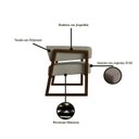 Ver imagem 4 de Poltrona Decorativa em Madeira Maciça com Braço Bria