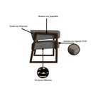 Ver imagem 4 de Poltrona em Madeira Maciça com Braço Bria