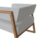 Ver mais imagens de Poltrona em Madeira Maciça com Braço Bria