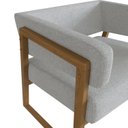 Ver imagem 6 de Poltrona em Madeira Maciça com Braço Bria