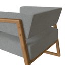 Ver mais imagens de Poltrona em Madeira Maciça com Braço Bria