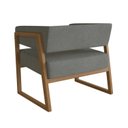 Ver imagem 5 de Poltrona em Madeira Maciça com Braço Bria