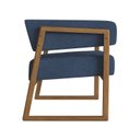 Ver mais imagens de Poltrona em Madeira Maciça com Braço Bria