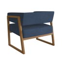 Ver imagem 5 de Poltrona em Madeira Maciça com Braço Bria