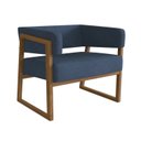 Ver imagem 2 de Poltrona em Madeira Maciça com Braço Bria