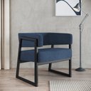 Ver imagem 1 de Poltrona em Madeira Maciça com Braço Bria