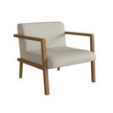 Ver imagem 2 de Poltrona em Madeira Maciça com Braço Gandia