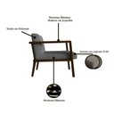 Ver imagem 3 de Poltrona em Madeira Maciça com Braço Gandia