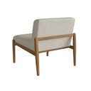 Ver imagem 6 de Poltrona Decorativa Madeira Maciça Jequitibá Assento com Persintas Narvi