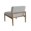 Ver imagem 6 de Poltrona Decorativa Madeira Maciça Jequitibá Assento com Persintas Narvi