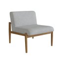 Ver imagem 2 de Poltrona Decorativa Madeira Maciça Jequitibá Assento com Persintas Narvi