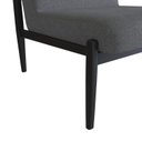 Ver mais imagens de Poltrona Decorativa Madeira Maciça Jequitibá Assento com Persintas Narvi 