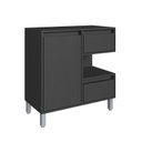 Ver imagem 6 de Gabinete de Banheiro 80cm Paula com Espelheira 01 Porta sem Cuba