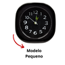 Relógio Despertador de Cabeceira Retrô Alarme Analogico Colorido Infantil Pilha Preto - 4