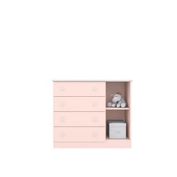 Cômoda Infantil 1 Porta 4 Gavetas Doce Sonho - 5