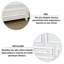 Ver imagem 6 de Guarda-roupa Infantil Provençal 3 Portas Paris