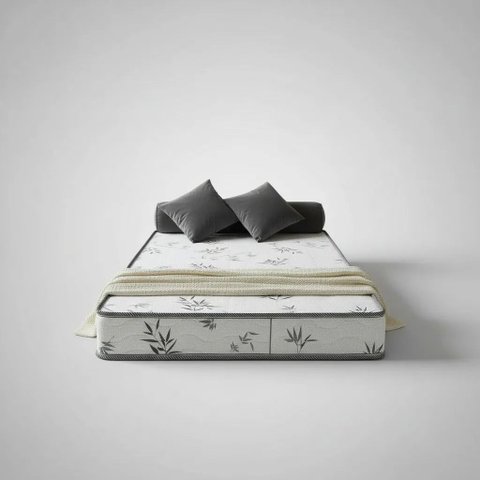 Colchão Inflável Ligth 100% Espuma D33 Cama Solteiro Cor:branco
