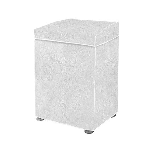 Capa de Máquina de Lavar Branca Perolizada - G