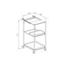 Ver imagem 3 de Carrinho em Aço para Sala de Jantar Curitiba