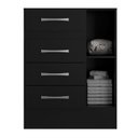 Ver imagem 4 de Cômoda Sapateira Grande 4 Gavetas 1 Porta