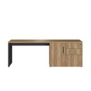 Ver imagem 7 de Conjunto para Escritório com Mesa Escrivaninha e Balcão Concept Móvel na Caixa